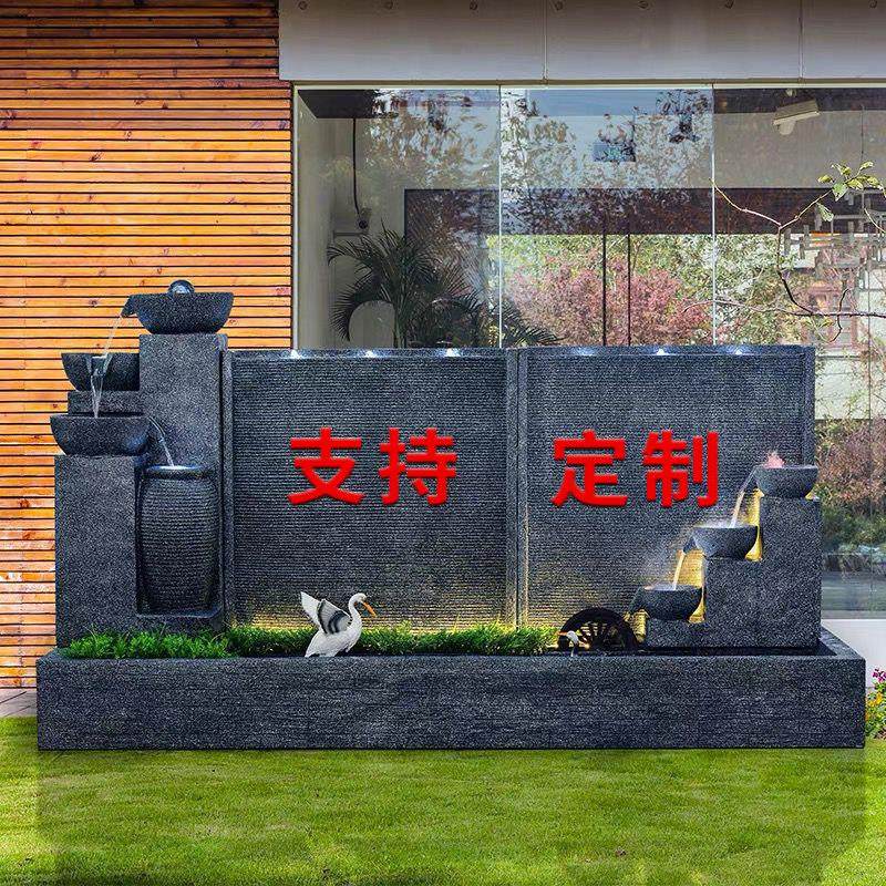 水幕墙流水屏风喷泉摆件户外庭院花园别墅水系景观装饰品阳台造景,家居饰品,流水摆件,淘宝优惠券,粉丝福利购,淘宝优惠卷