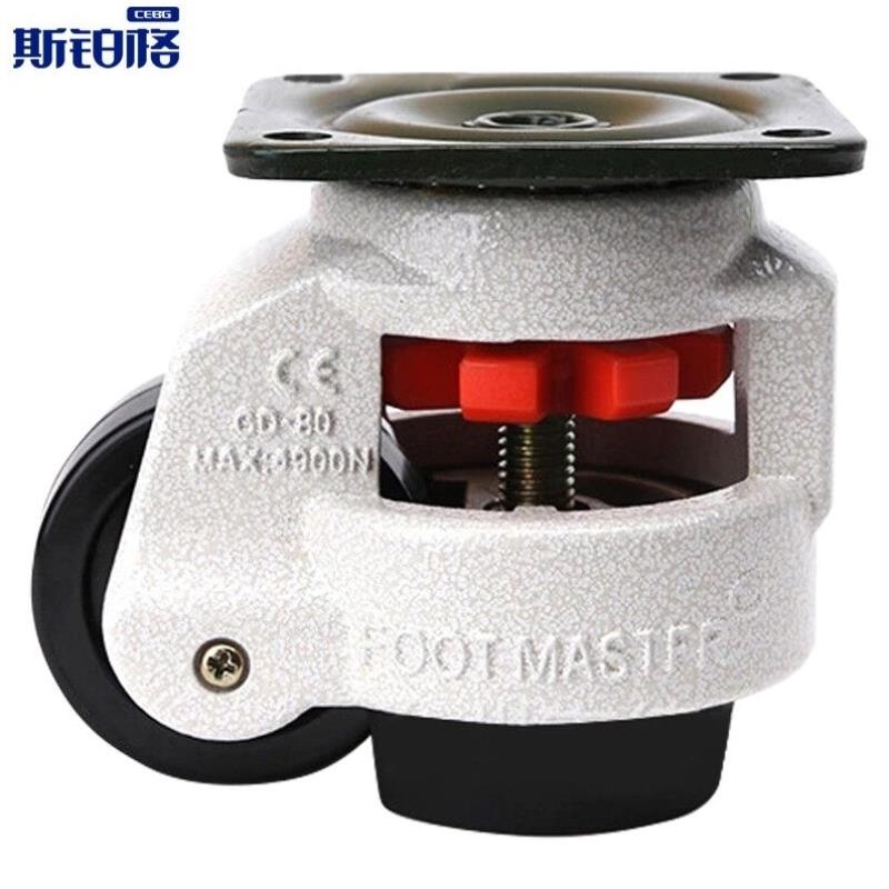 斯铂格BGA-25福马轮水平调节支撑脚轮仪器设备重型万向轮DX-80F