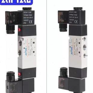 420 4V220 230C 430 亚德客双线圈三位五通电磁阀4V130 320