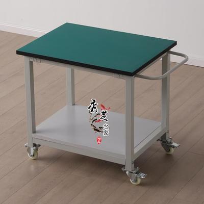 防静电可移动大小工作台手推车双层活动操作台打包台维修车定制