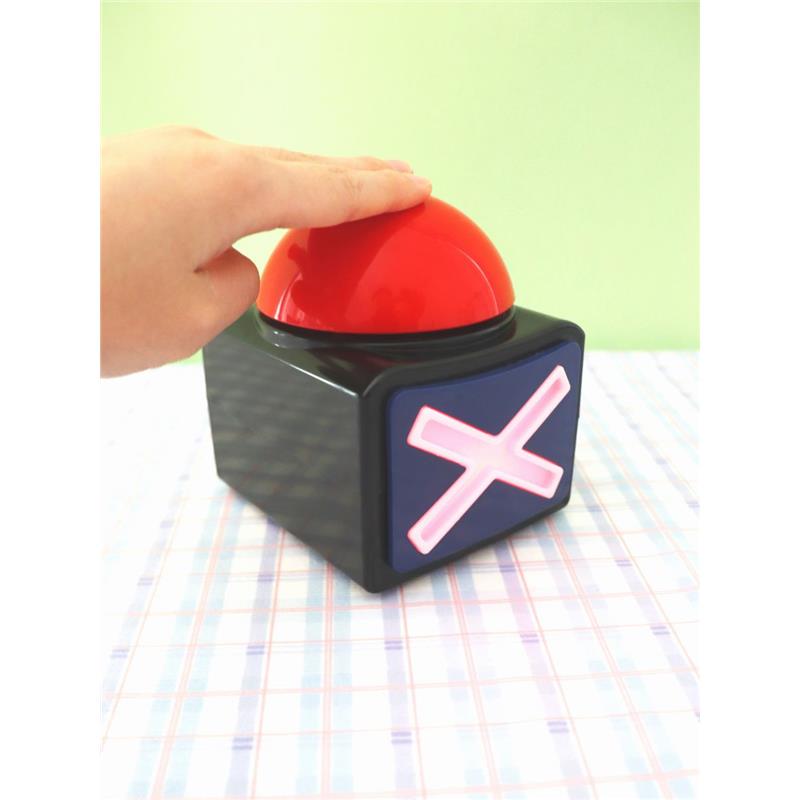 无线抢答器响铃亮灯知识竞赛简易按铃器儿童答题比赛课堂互动教具