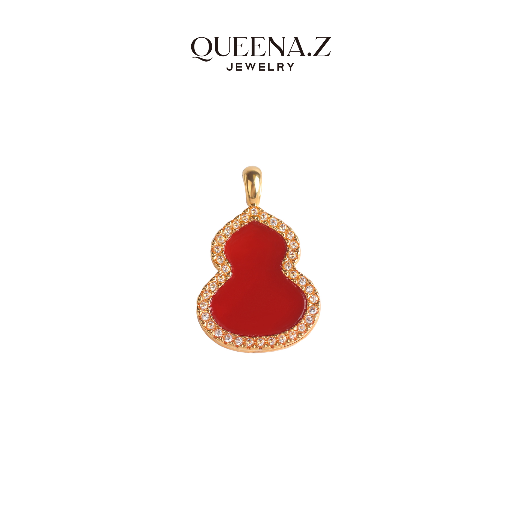 QUEENA.Z 新品设计师女士葫芦吊坠hh230115016
