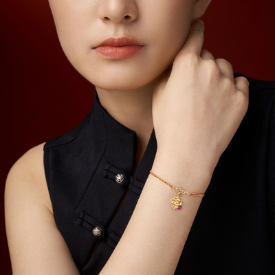 【2025新品设计师系列】s925银四福齐聚 祥瑞满堂系列提溜