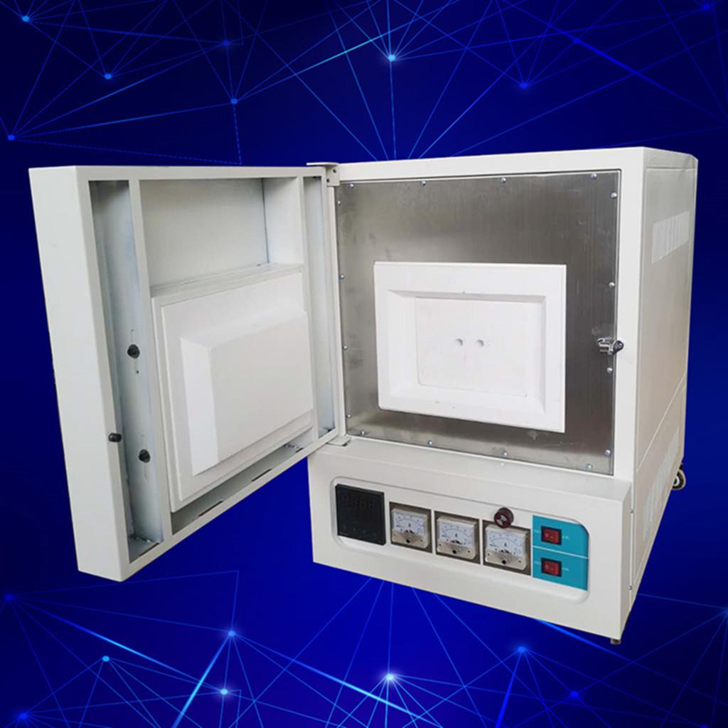 实贝定制SXZ-5-12TC程序陶瓷纤维马弗炉1200度实验电阻炉灰化炉