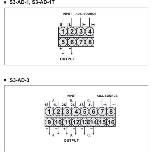 S3-VD-1 S3-VD-1T S3-VzD-3 S3-VD-3T电压变送器 转换器 台技