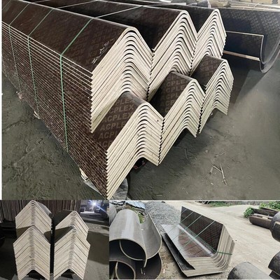 倒角方柱木模板建筑工地用方形水泥柱子浇筑定型模具圆弧圆柱模板