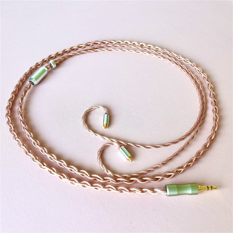 6N单晶铜ie80ike900MMCX耳机线SE846谢兰图升级线4.4平衡线材