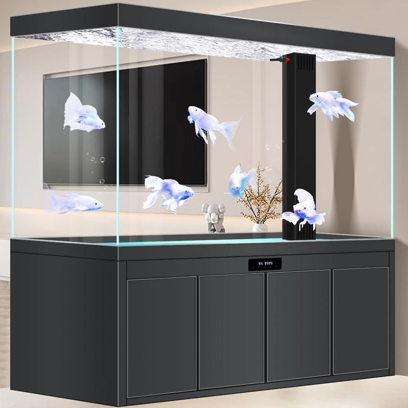 大型底滤鱼缸客厅2025新款公司开业办公室隔断屏风超白玻璃水族箱,宠物/宠物食品及用品,底柜/落地缸,淘宝优惠券,粉丝福利购,淘宝优惠卷