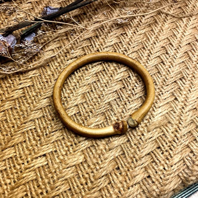 十年老藤西藏鸡血藤山南药藤 无节阴藤 民族手工艺木手镯一物一图