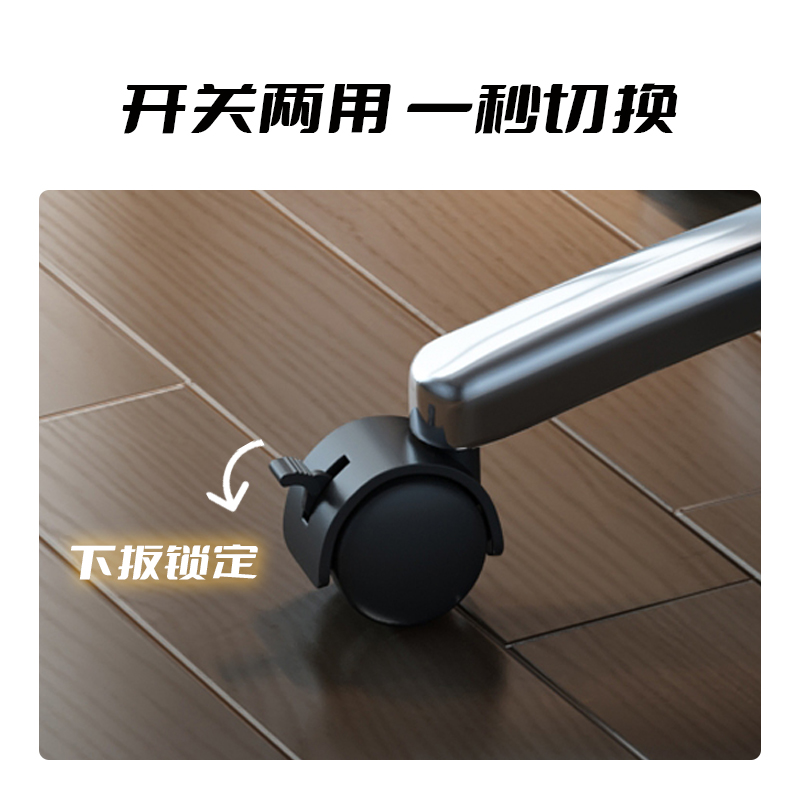 椅之澜电脑椅人体工学旋转升降扶手头枕职员家用现代可躺办公椅