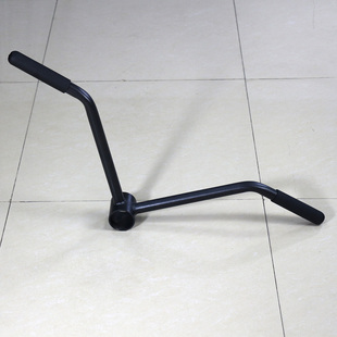 硬拉划船杠铃拉背把手T型双把位V对握单手杠铃炮筒架健身拉背器械