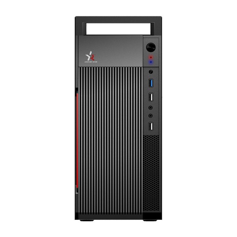 世纪之星 商机手提式机箱办公MATX或ITX台式小型主机电脑商务机箱