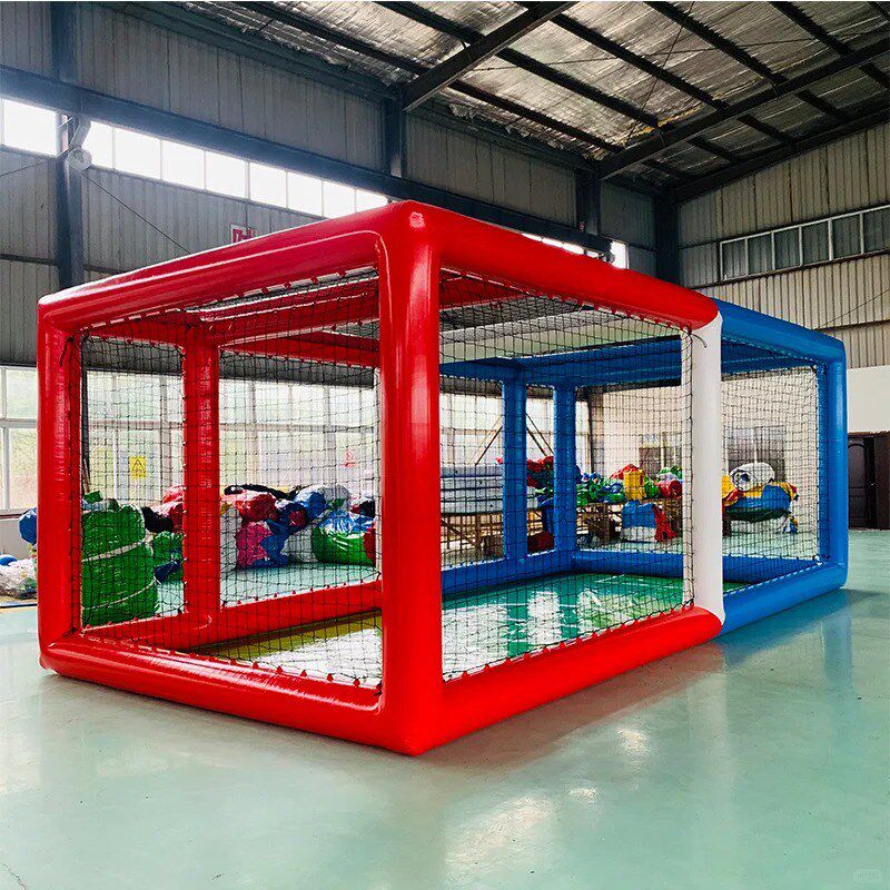 充气无人机足球场充气气模围栏竞技飞行比赛训练无人机足球框架