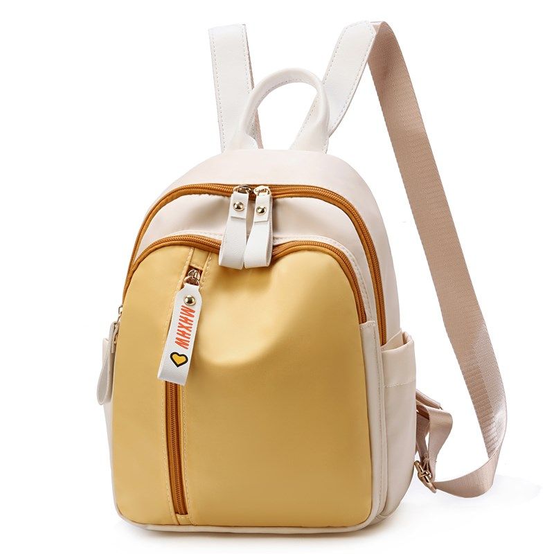 牛津布双肩包女时尚轻便通勤旅游包儿童春游小背包女孩外出旅行包