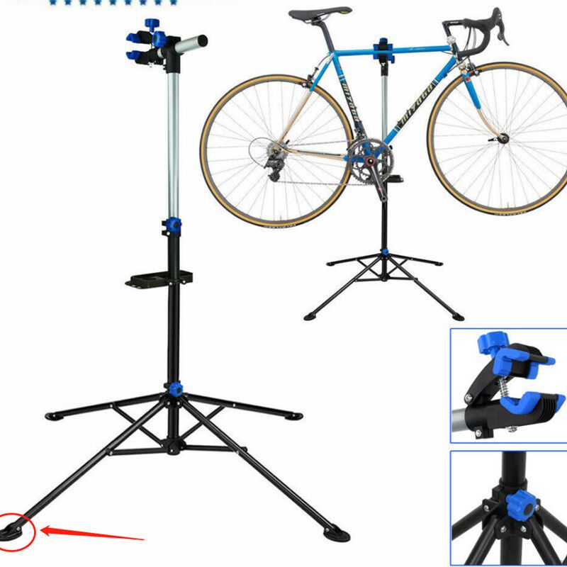 停车架自行车山地车单车维修架车店修车架三脚架挂式修理台清洁