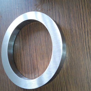 五金钢房屋号板拉丝不锈钢数字现货  20cm高白钢门牌数字号码家用