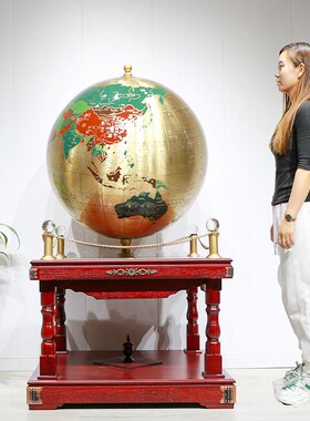 铜地球仪客厅装饰摆件酒店大厅办公室母校庆典开业乔迁工艺礼品