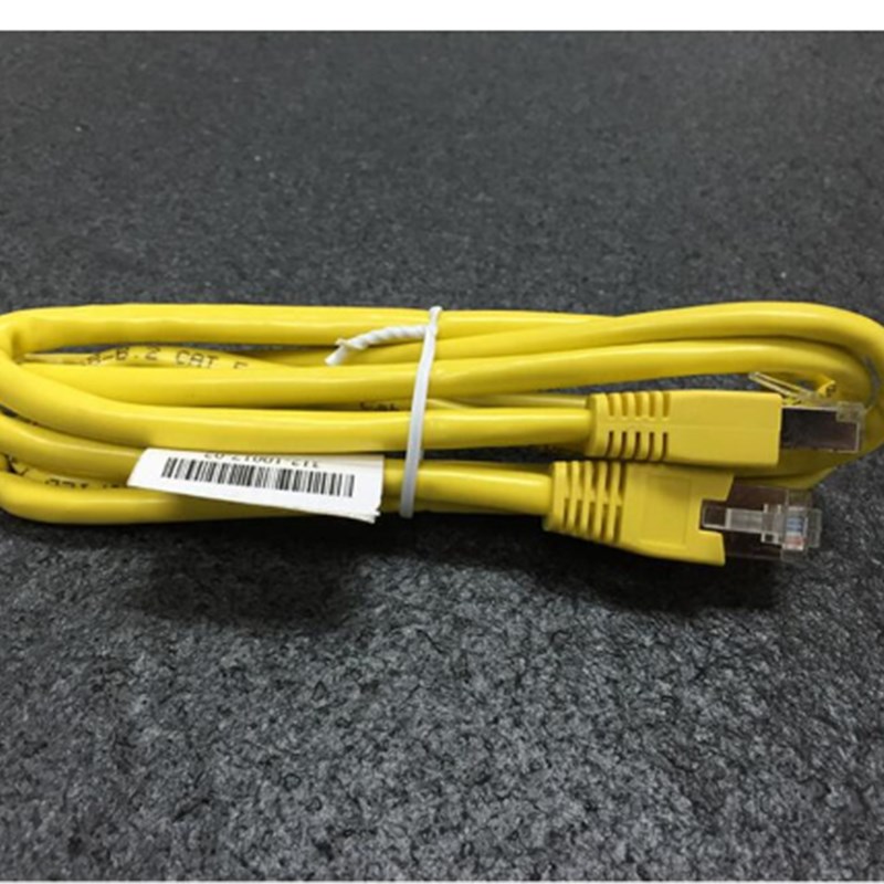 50条一包 网络跳线成品黄色灰色8芯短网线带水晶头1米网线