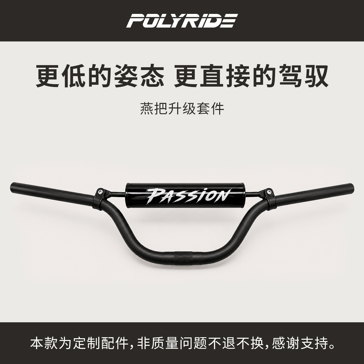 POLYRIDE品牌定制低趴燕把套装