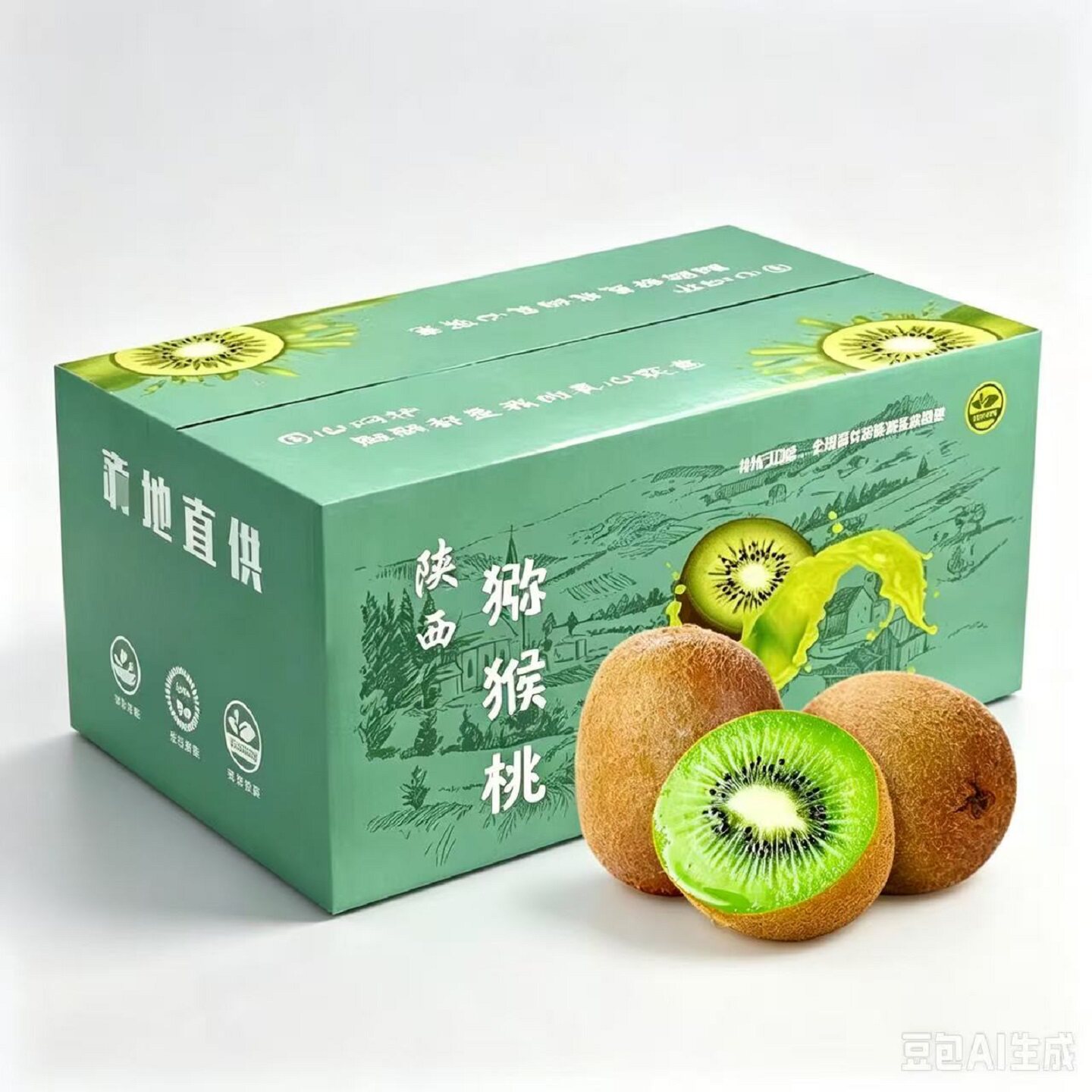 陕西周至翠徐香猕猴桃高端礼盒