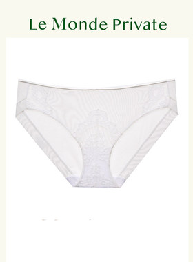 LeMondePrivate「薄物Misthing系列」 柔软蕾丝轻薄中腰内裤