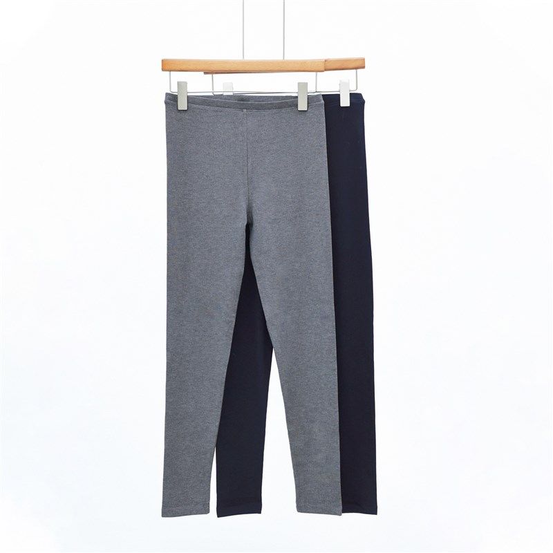 自然而蓝丨秋裤 黑灰两色百搭保暖平口打底裤 24秋季新品,女士内衣/男士内衣/家居服,连裤袜/打底袜,淘宝优惠券,粉丝福利购,淘宝优惠卷