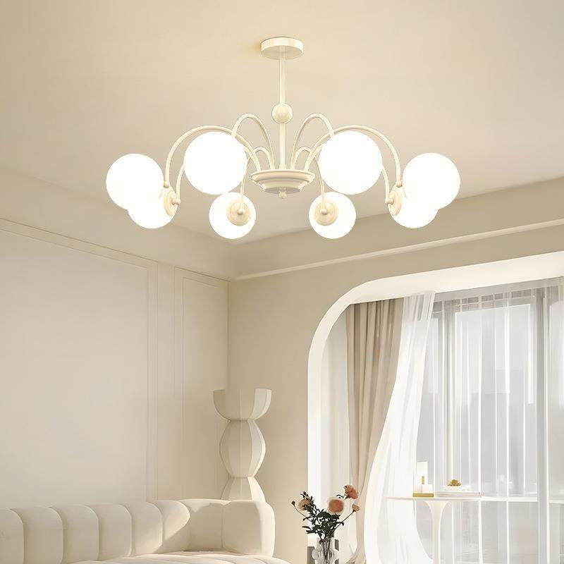 630法式中卧古风客吊厅灯魔豆圆球餐厅灯奶油复古护眼主室书中房,家装灯饰光源,智能吊灯,淘宝优惠券,粉丝福利购,淘宝优惠卷