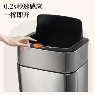 垃圾式 桶不锈钢大号大容量智能垃TG6160圾桶家用盖应厨房带垃感圾