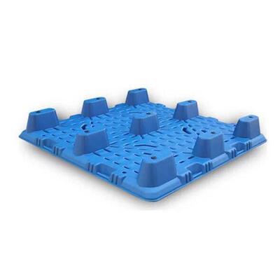 脚单料面210吹九塑1托盘1111托盘物流运输平板塑地台板仓库防CSTP