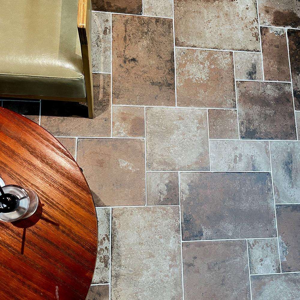 法风式莱厅姆石地砖堡砖国420庭院仿古砖露台客卫生间瓷砖字古母