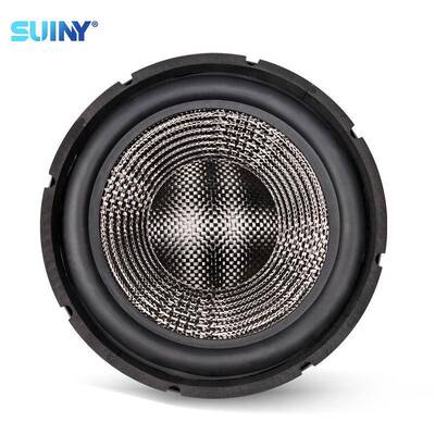 SUIN纤Y/蜀音1寸2100LUN芯泡边超重低音炮喇进口碳纸盆220叭磁20