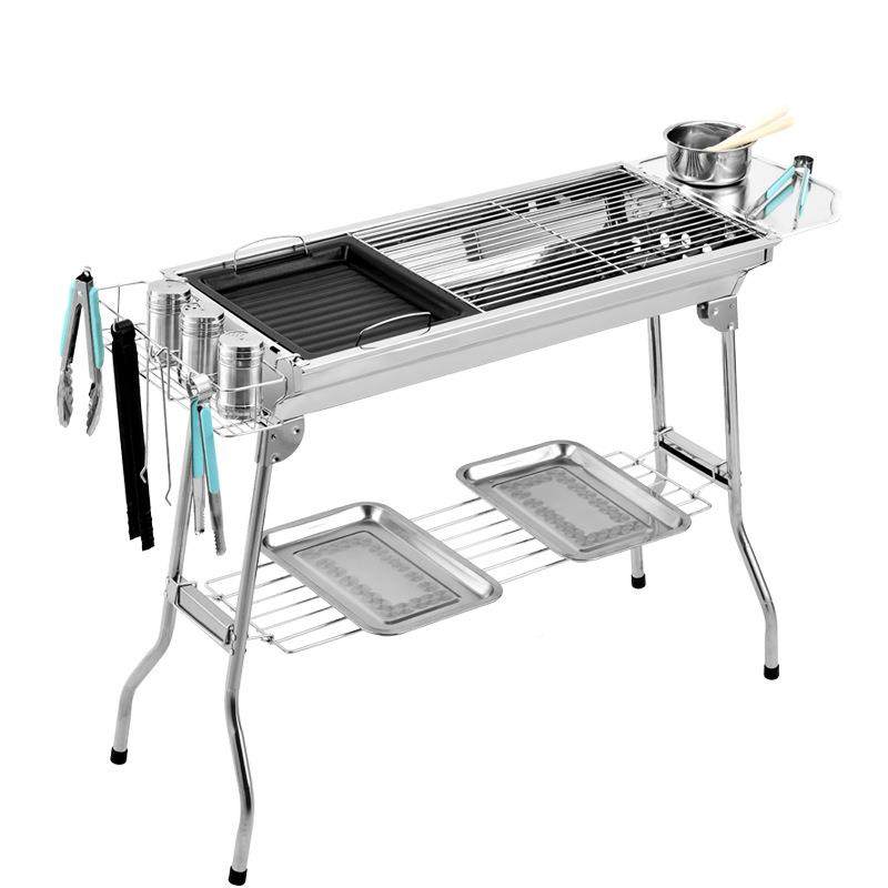 烧烤原始炉人烧碳烤炉大号加厚不锈钢烧烤609架架烤户外便携烧烤,农机/农具/农膜,其它农用工具,淘宝优惠券,粉丝福利购,淘宝优惠卷