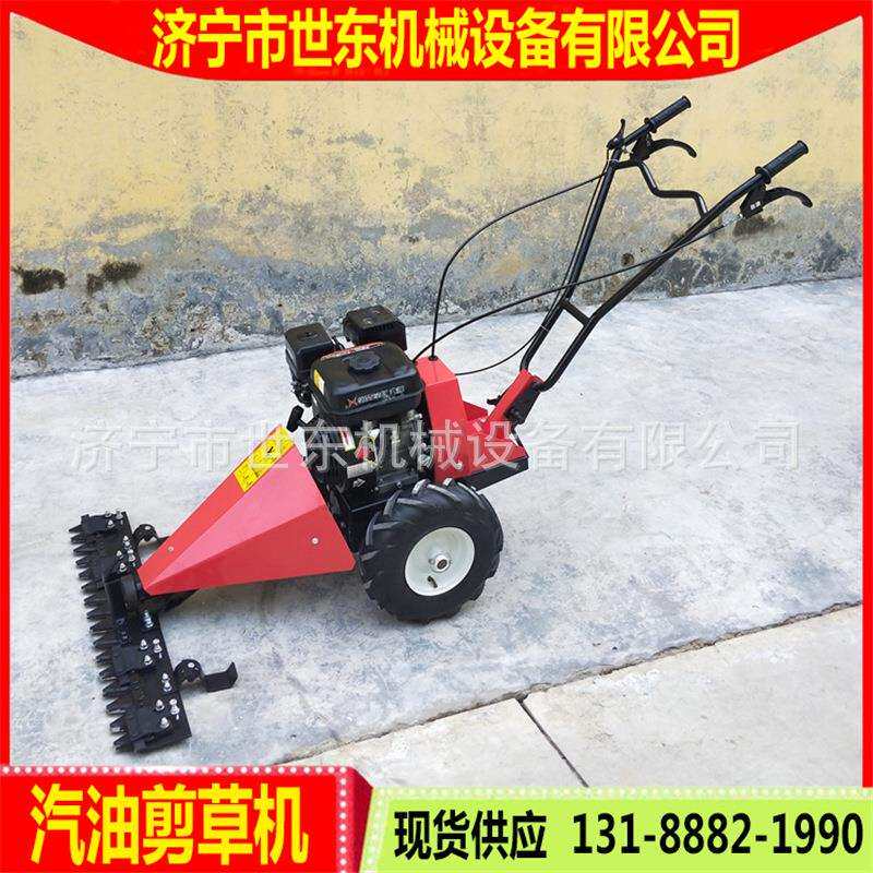 手扶推草车TSR式坪割园草小型果除草机机四冲程汽油柴油剪草机