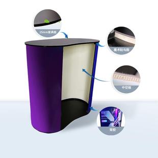 中空板制作展销台示直促470销展示架展台广告牌会超市架子试吃桌