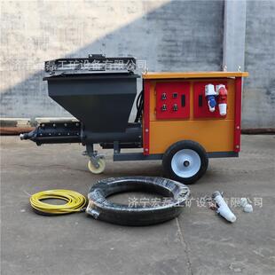 911小型水MUY泥砂浆喷涂机自德式 多功能全动粉漆墙腻子机真石喷涂