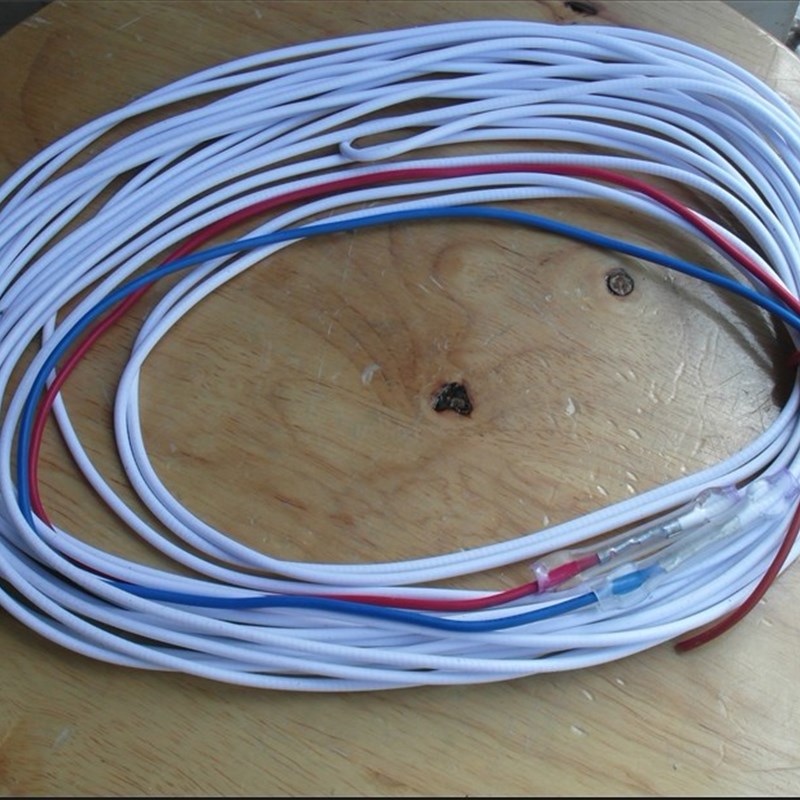 冷库制冷门边发热 线 硅橡胶加热线 冷风机发热丝8.95米 220V