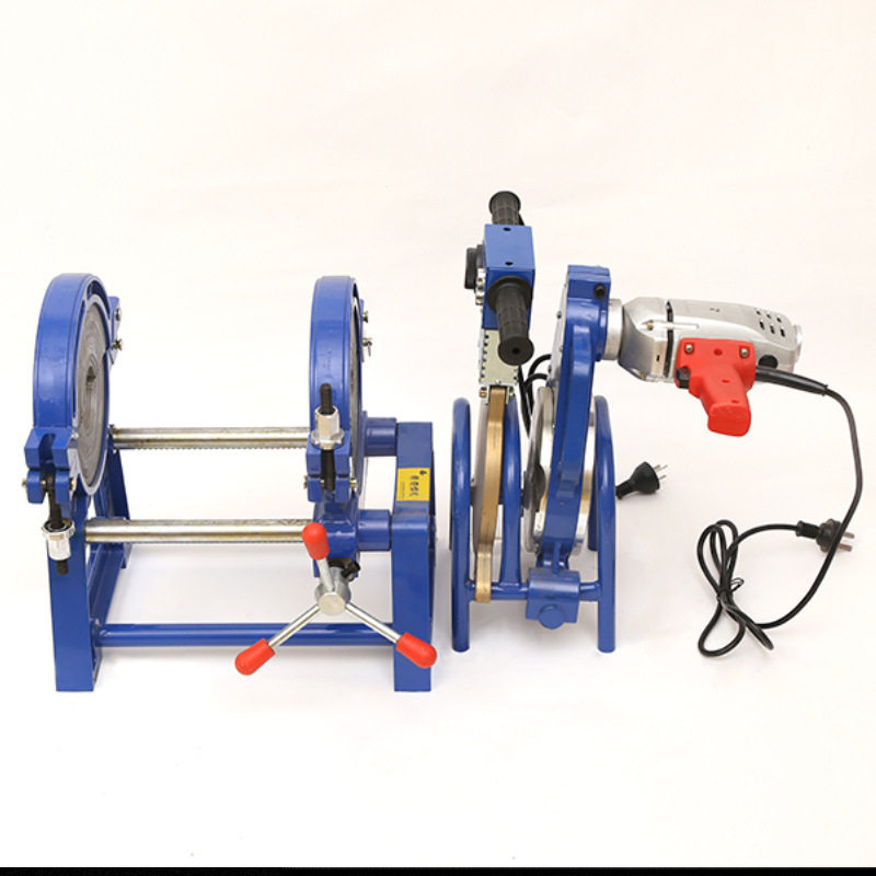63-200/160两环手动PE对焊机双柱PE管焊接机对接机熔接器焊管机