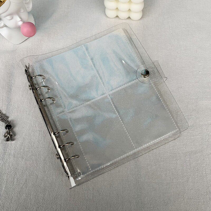 新款拍立得相簿3寸大容量明星四宫格卡册diy照片相簿追星收纳卡册