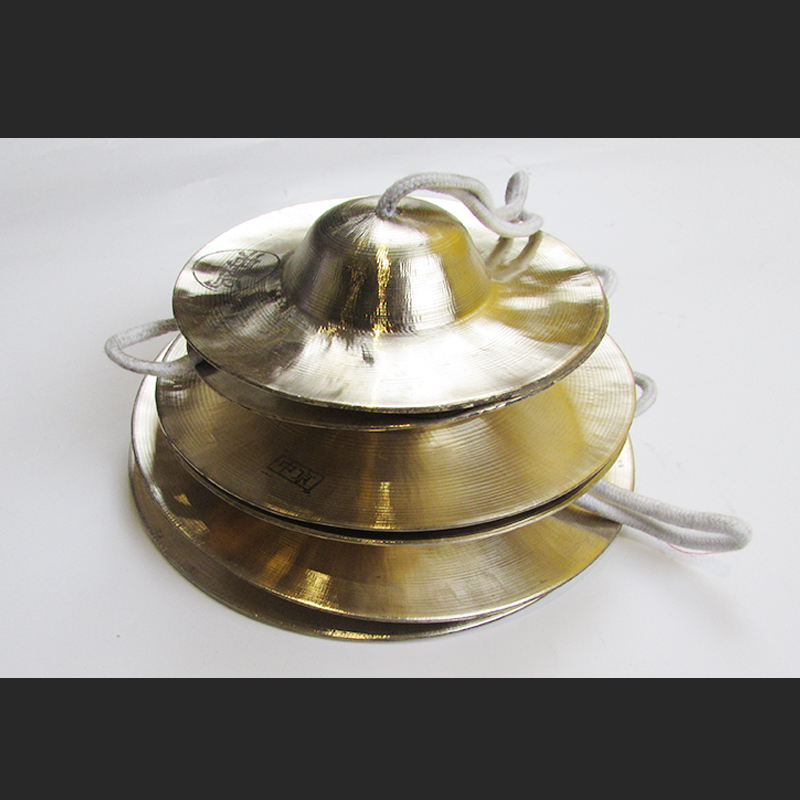 海浪乐器人气水镲5寸小京镲15CM 军镲小钹铜镲京钹腰鼓镲川钹包邮