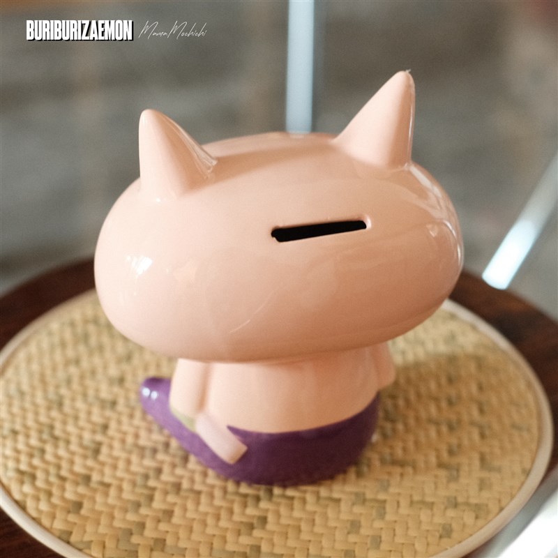 新酱的伙伴救人的英雄不理不理左卫门小猪公仔存钱罐怀旧稀有摆件