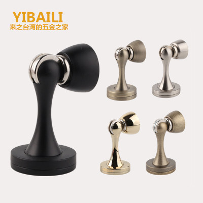 依佰利美式黑色门吸金色墙吸青古铜地吸不锈钢仿古门吸强吸力门碰