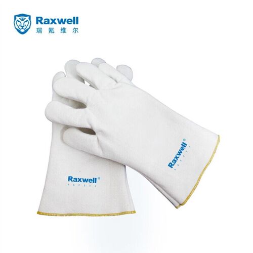 Raxwell200耐高温手套长度32cm1副/袋RW2806米白色