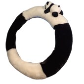 冬季 饰电动车把套女 电轿方向盘套可爱毛绒保暖长安糯玉米lumin装