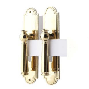 依佰利青古铜门锁复古法式 仿古对开门锁 简约木门静音室内房门美式