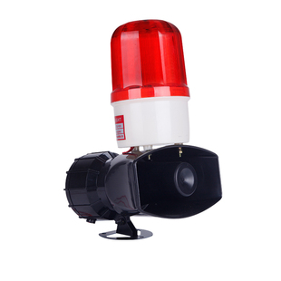 大功率警示灯蜂鸣器60W 声光报警器 高分贝喇叭130分贝AC220V