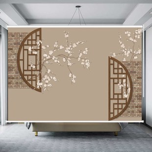 客厅卧室餐厅家用隔断窗帘全遮光防晒隔热轻奢时尚 新中式 手拉卷帘