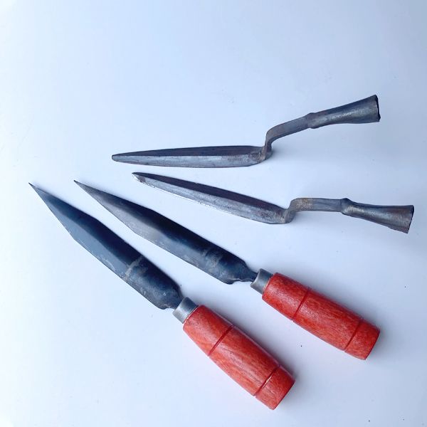 老式度篾针手工编织篮子工具竹匠收口工具全套竹子手工制作工具刀