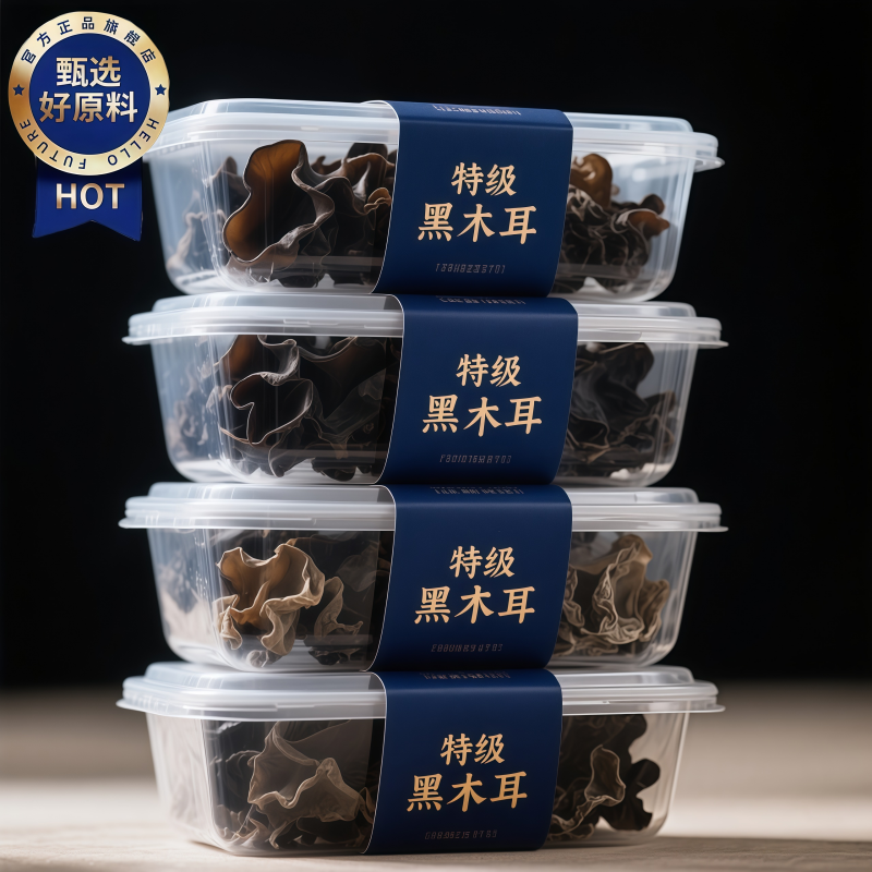 25东北野生黑木耳干货特级官方旗