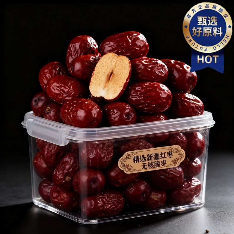 【央妈推荐】新疆特级无核脆枣