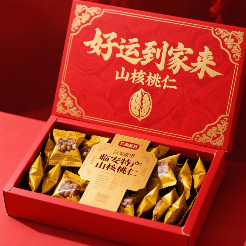 临安山核桃仁2026新货浙江特产儿童孕妇零食坚果年货官方旗舰店